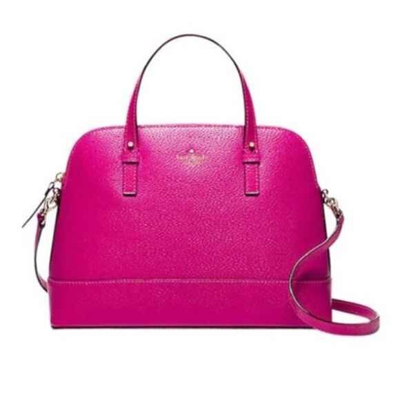 Kate Spade Grand Street Rachelle Flamingo Pink Handbag - Picture 1 of 5